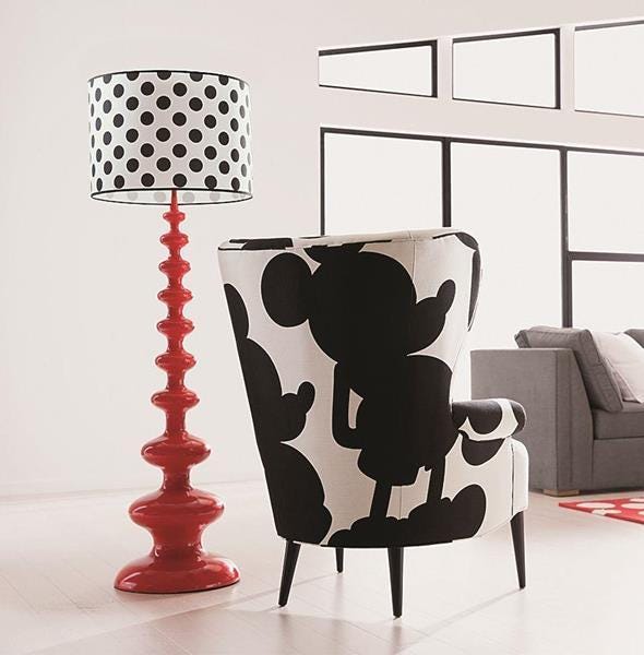 minnie mouse floor lamp